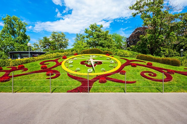 Foto bloemklok in genève zwitserland