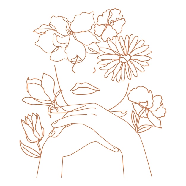 Bloemlijnkunst