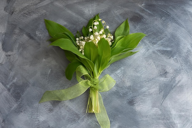 Bloemsamenstelling Boeket van lelietje-van-dalen