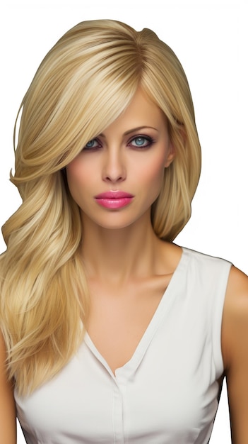 Photo blonde girl model hd 8k wallpaper stock photographic image