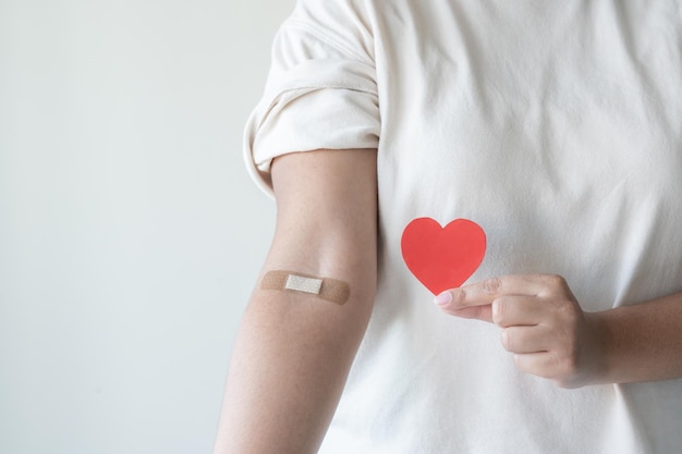 blood donation concept give blood save up to three lives