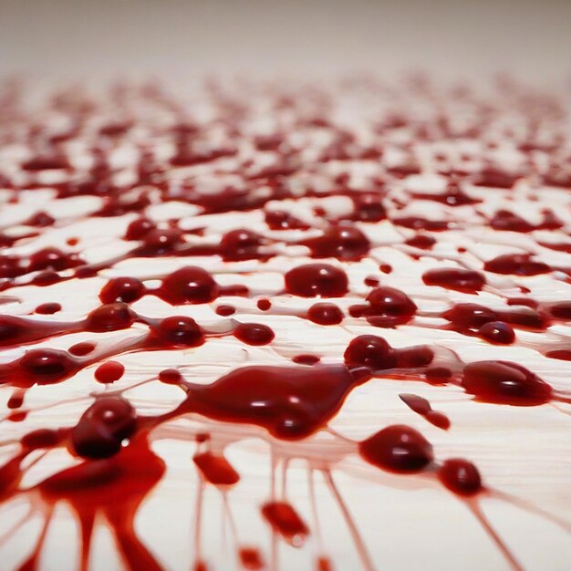 Photo blood drop stain texture background