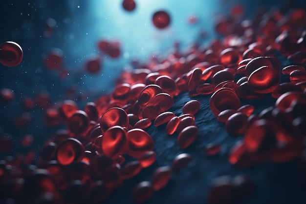 Blood globulins under the microscope