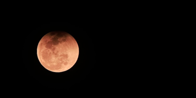 Кровавая луна над Бразилией Лунное затмение 27 июля 2018 года