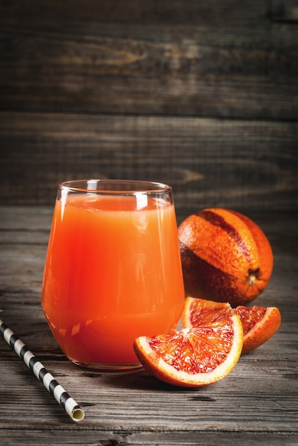 Blood orange juice