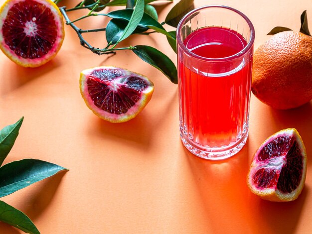 Blood oranges juice fruits fresh bright Website banner