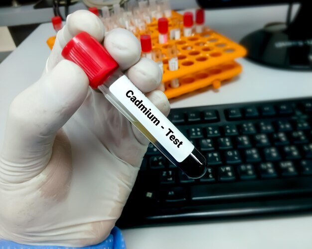 Blood sample for Cadmium test