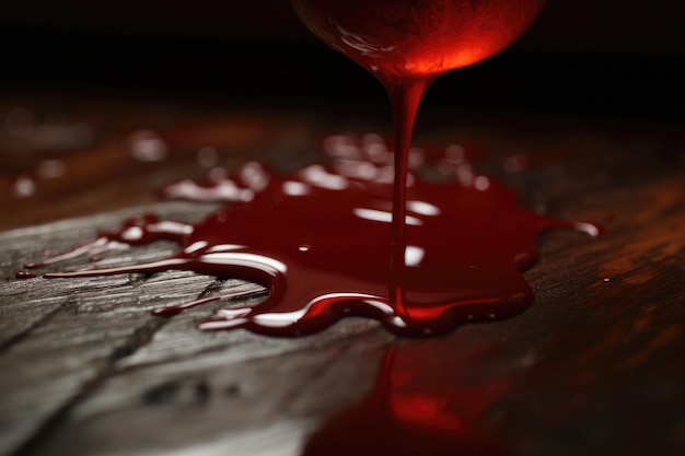 blood scene with red bloody vibes