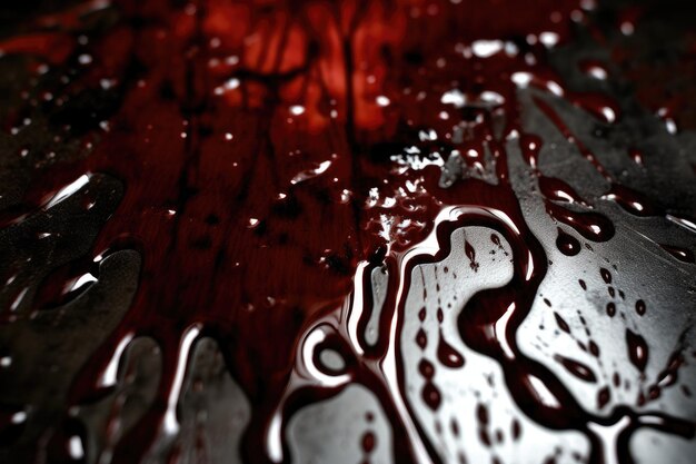 blood scene with red bloody vibes