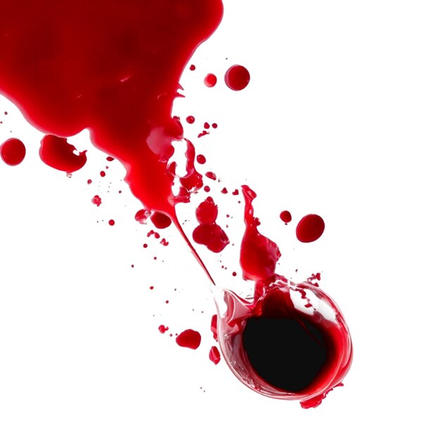 Foto fondo di spruzzi di sangue generato ai