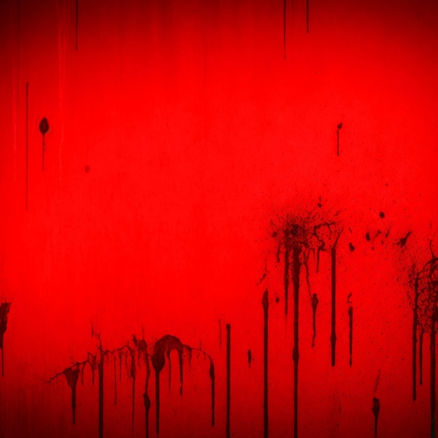 Blood splash background generated ai