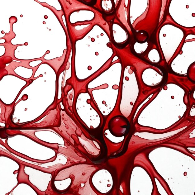 Blood splash background generated Ai