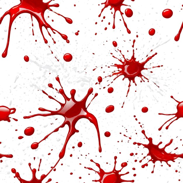 Blood splash background generated Ai