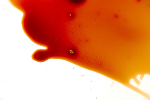 Blood stains on a white background