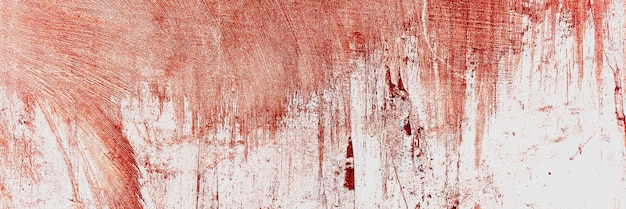 Blood on white wall background Dirty wall background