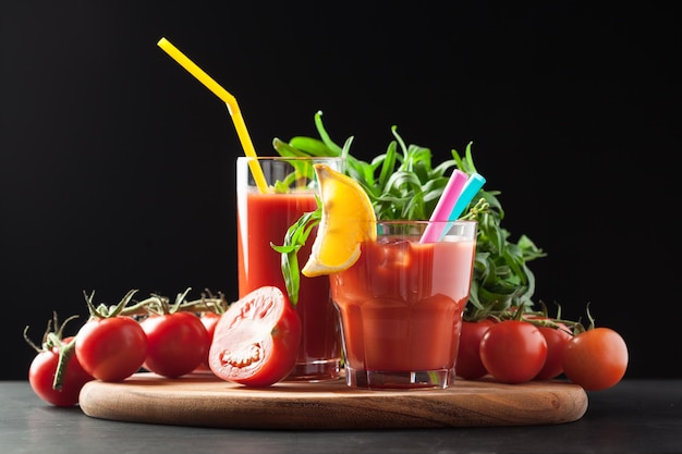 Bloody mary cocktail