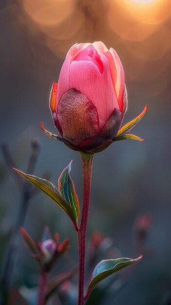 Blooming Pink Flowers