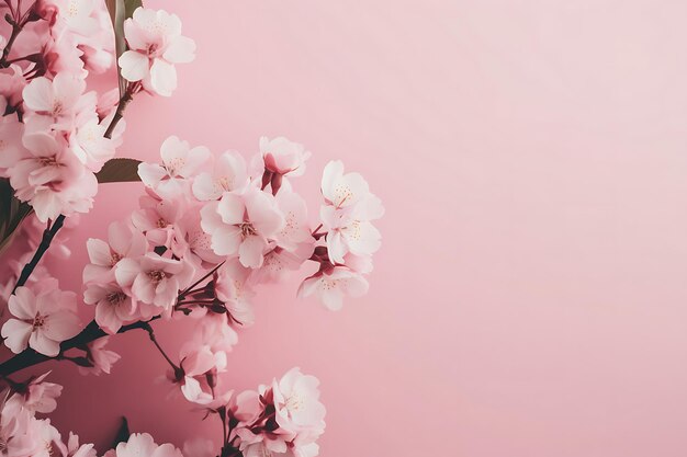 Photo blossom background backdrop and copy space