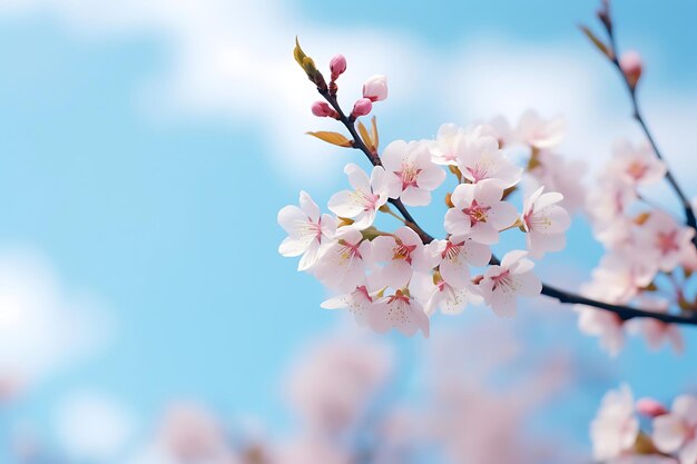 Blossom Background Backdrop and Copy Space