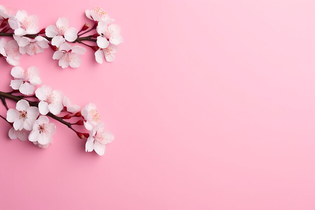 Blossom background backdrop and copy space