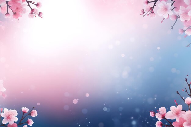 Blossom background backdrop and copy space