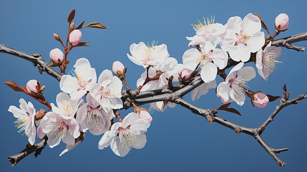 Photo blossom ballet the elegance of spring