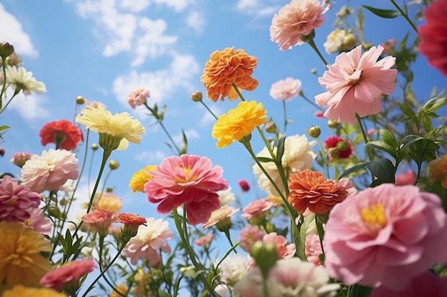 Blossom Bliss Joyful Abundance in the Flower Garden