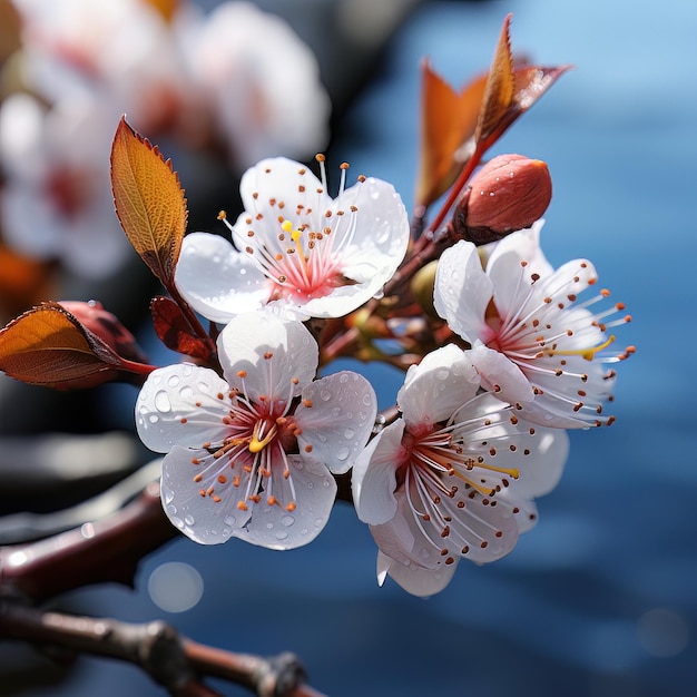 Blossom Breeze voorjaars achtergrondfoto.