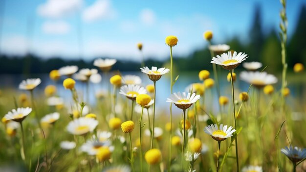 Blossoming beauty Vibrant petals Colorful blooms High definition photography creative wallpaper