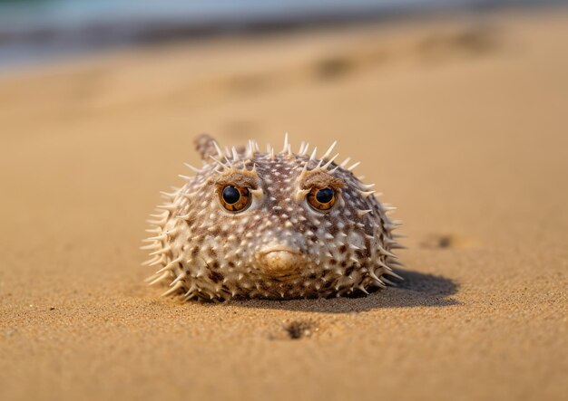 Photo blowfish are species of fish in the family tetraodontidae