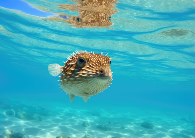 Blowfish are species of fish in the family tetraodontidae