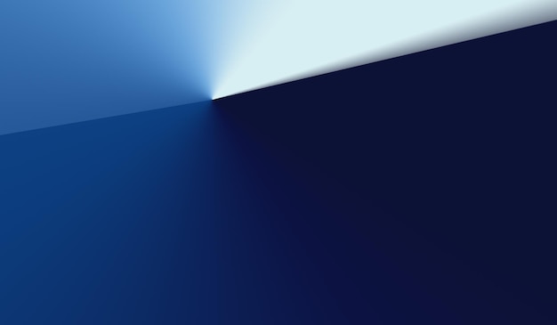 Blue 3d paper abstract background