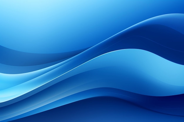 Blue 3d triangle background