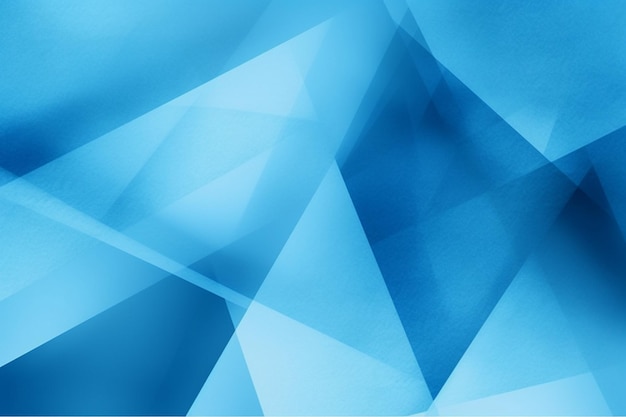 A blue abstract background of an abstract geometrical shape.