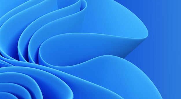 青の抽象的な背景。青い抽象的な波の背景