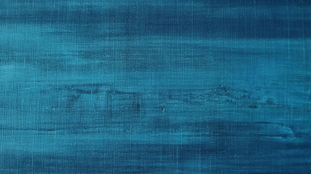 Blue abstract background on canvas texture Ai Generated Image