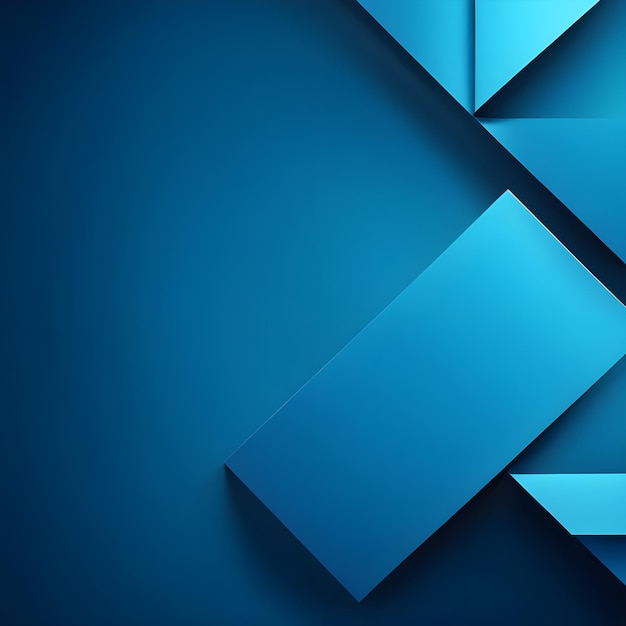 a blue abstract background with a geometric design