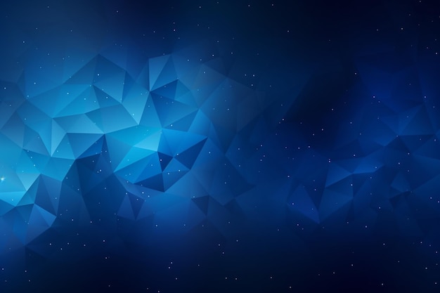 多角形の形をした青い抽象的な背景