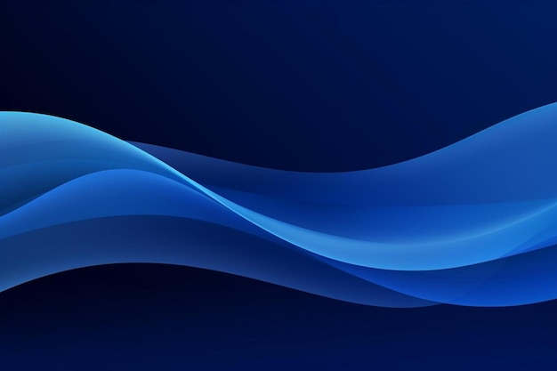 a blue abstract background with waves