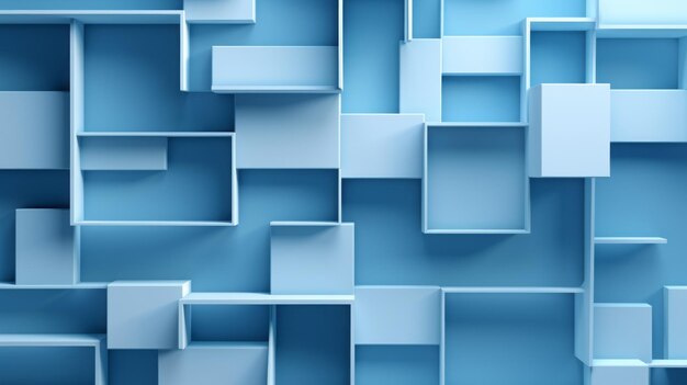 Photo blue abstract background