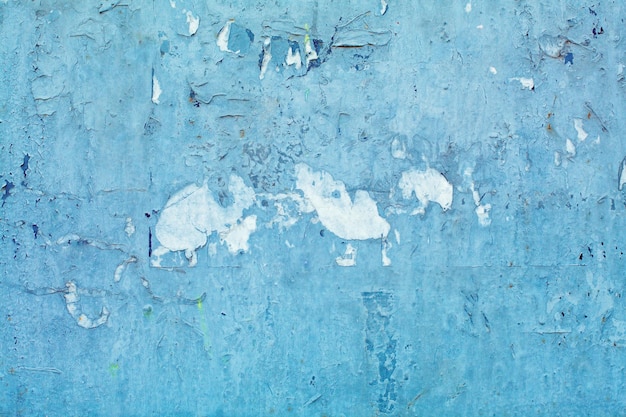 Blue abstract grunge stucco wall background