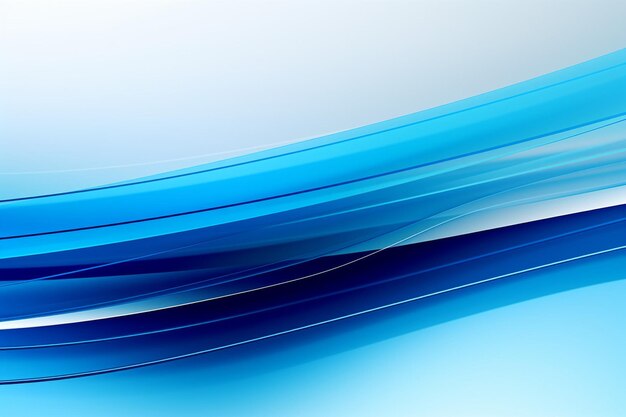 Blue abstract layered stripes background