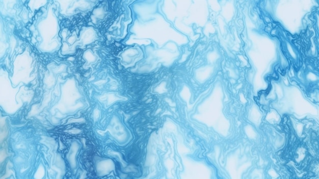 Blue abstract marble texture background