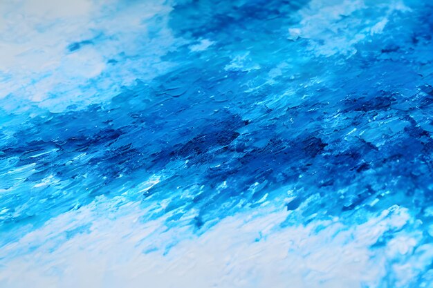 Blue abstract paint background