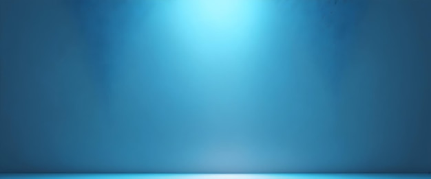 Photo blue abstract panoramic wallpaper