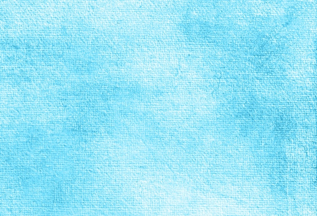 青抽象パステル水彩手描き背景テクスチャ。