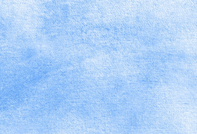 Blue Abstract pastel watercolor hand painted background texture.