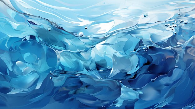 Blue abstract water surface a versatile vector illustration