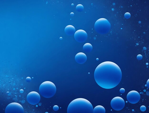 Photo blue abstract with a blue small dot background