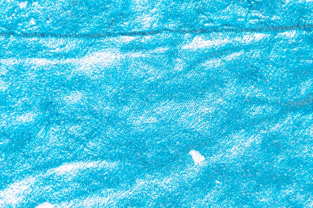 Blue acrylic paint texture